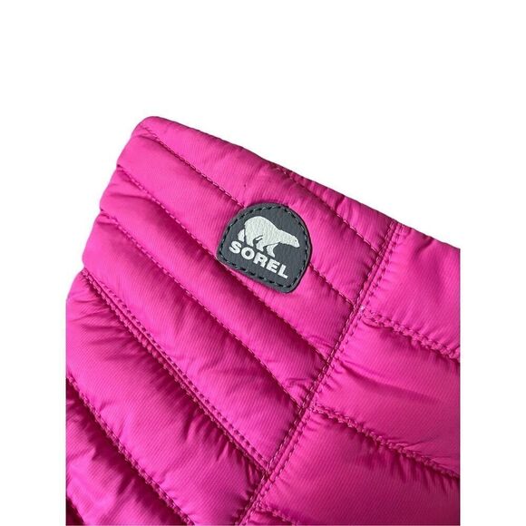 Sorel Whitney Pink Snowboots size 7 Women’s Waterproof Pull On - Picture 7 of 12